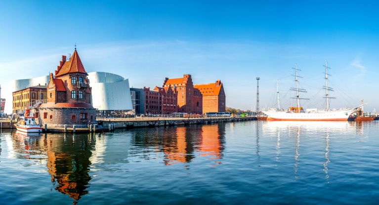 Häuser in der Stralsunder Alstadt