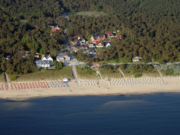 Strand an der Ostsee in Trassenheide