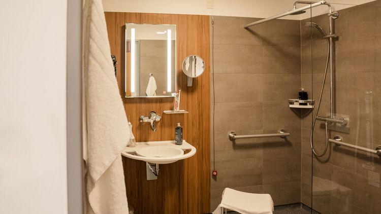 Badezimmer Komfort Plus Dünenwald Klinik