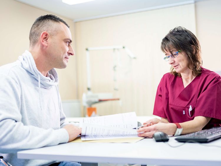 Patientenaufnahme